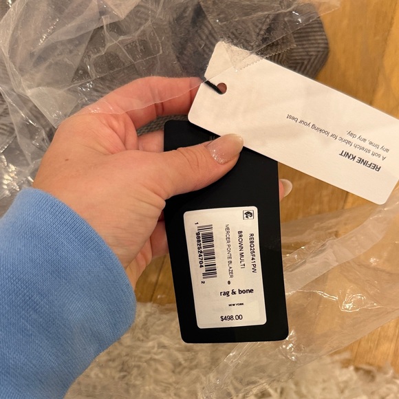 Women's Rag & Bone Jacket - Gray - Picture 2 of 2